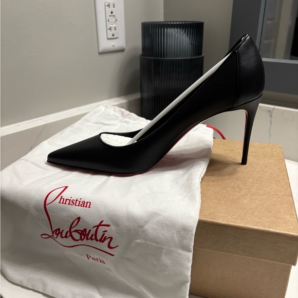 Christian Louboutin Black Stiletto Heels - Picture 1 of 8